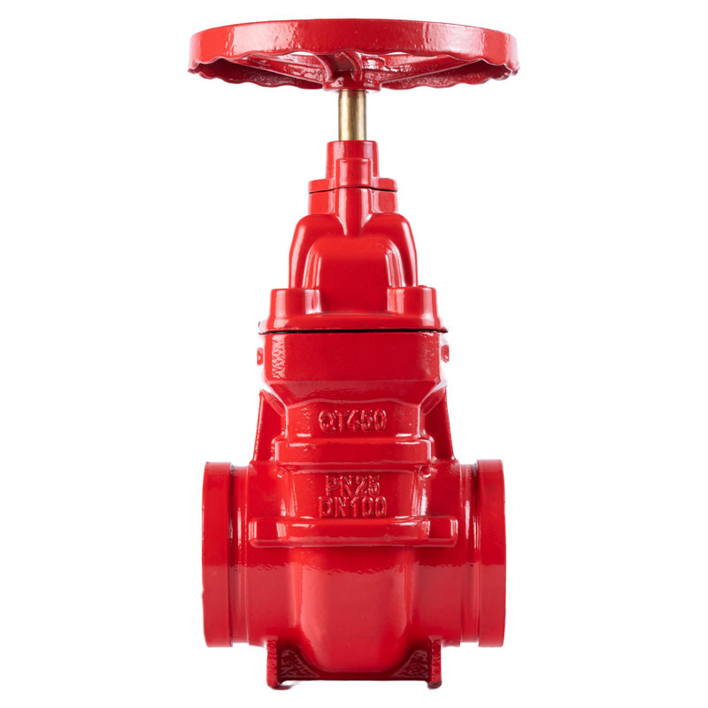 Metal Seated Non-rising Stem Grooved Gate Valve