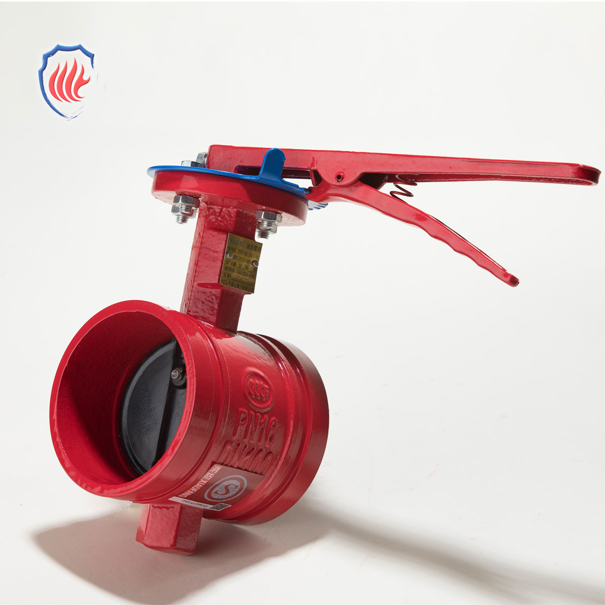 Lever Grooved Butterfly Valve