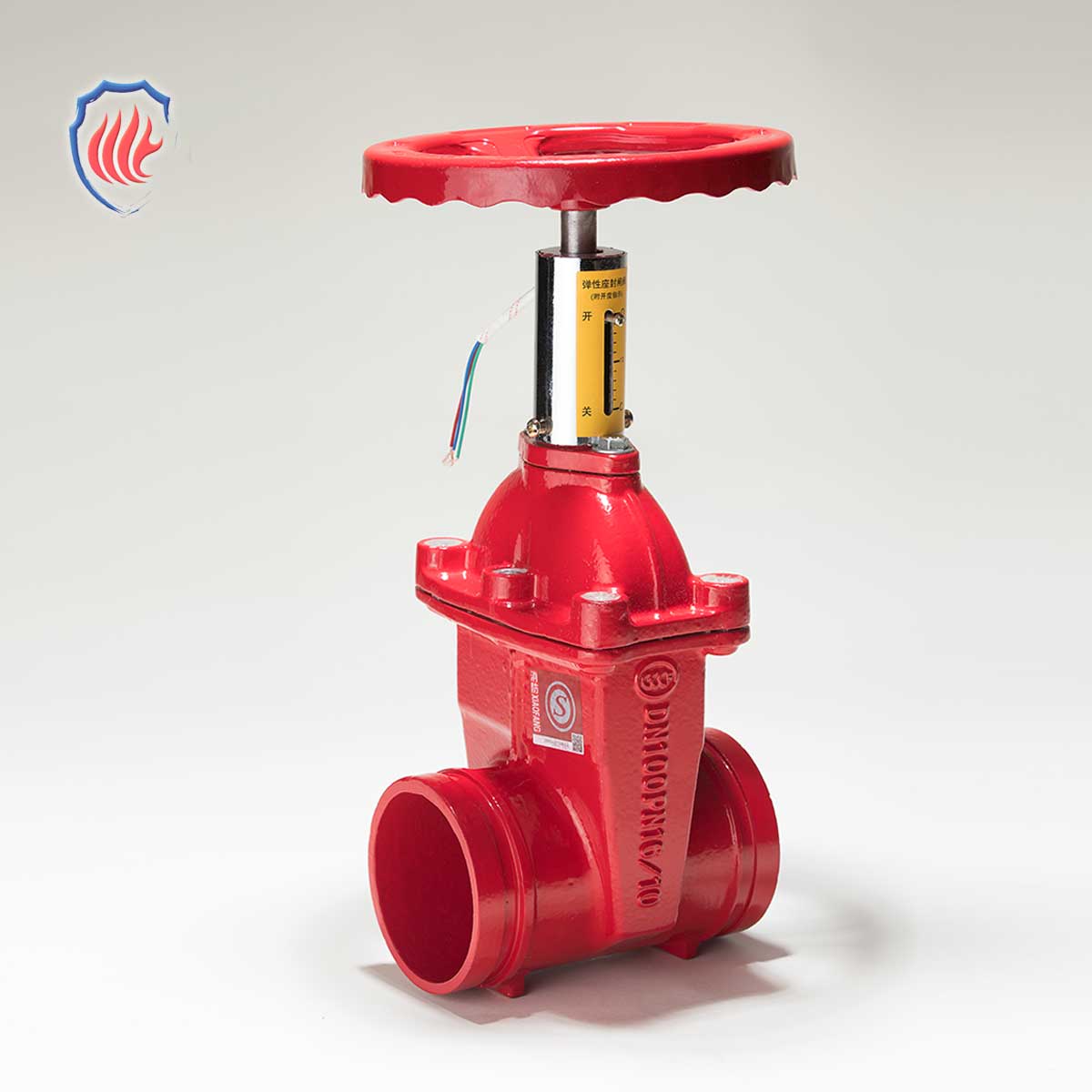 Non-Rising Stem Grooved Signal Gate Valve